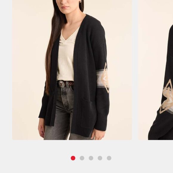 Womens Pendelton Sweater Black - Picture 2 of 4